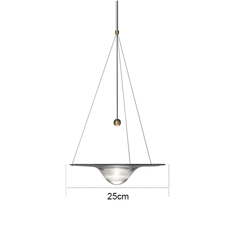 

Nordic Designer Led Pendant Lamp Glass for Table Dining Kitchen Island Bedroom Ceiling Chandelier Decor Lusters Lighting Fixture