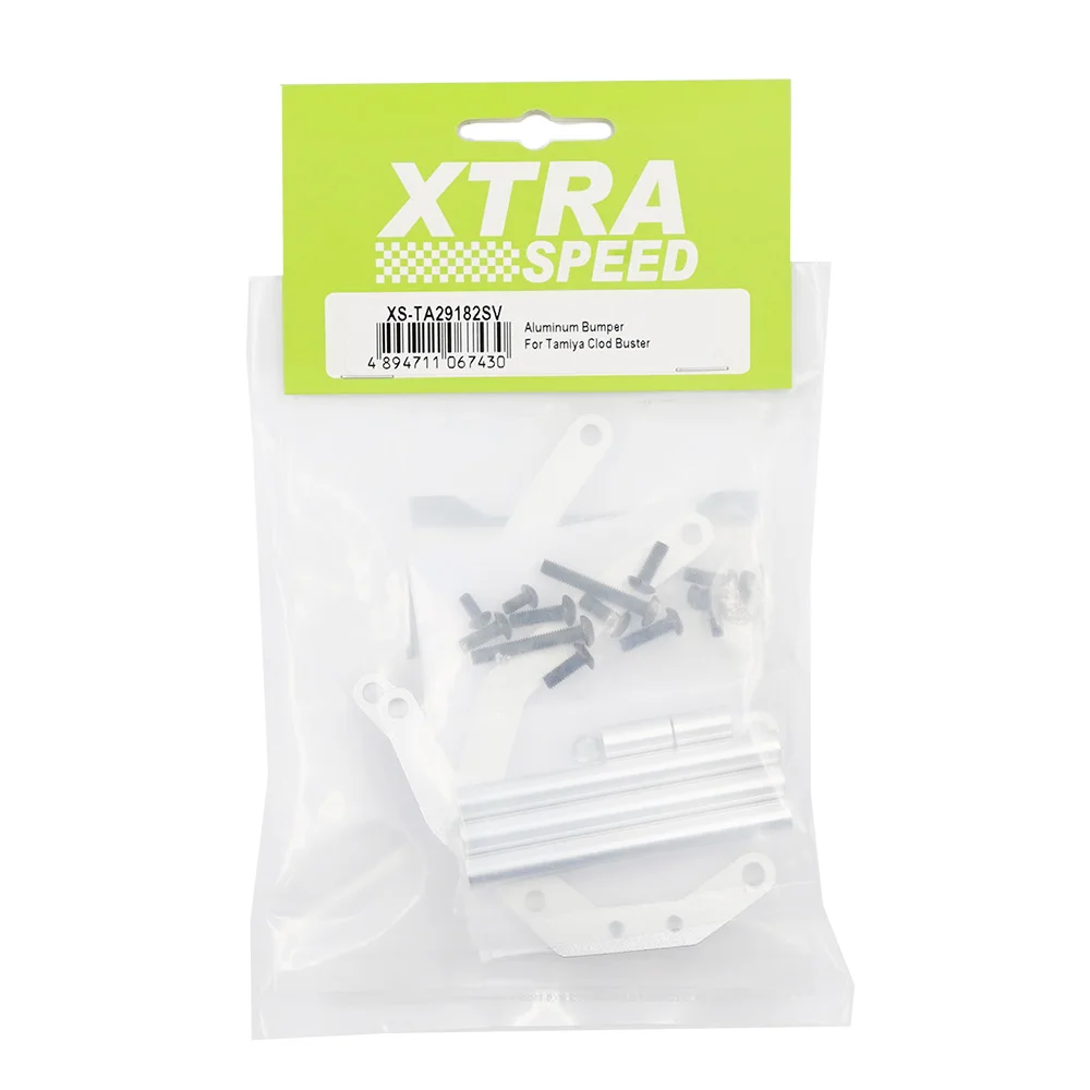 XTRA SPEED ALUMINUM BUMPER FOR TAMIYA CLOD BUSTER#XS-TA29182SV