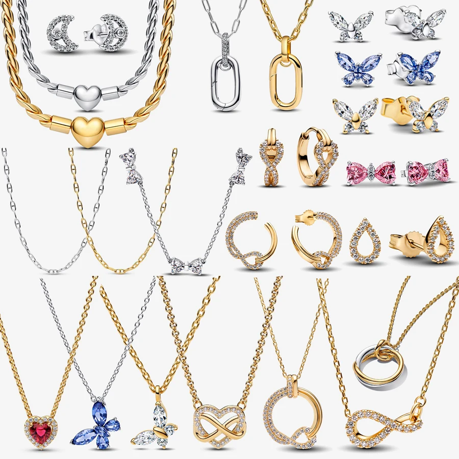 

Новинка 2026 года: Бестселлер из серебра 925 пробы – колье «Вечная любовь» с бабочкой, открывающееся, базовое, модное, для самостоятельного украшения, изысканное ювелирное украшение, подарок