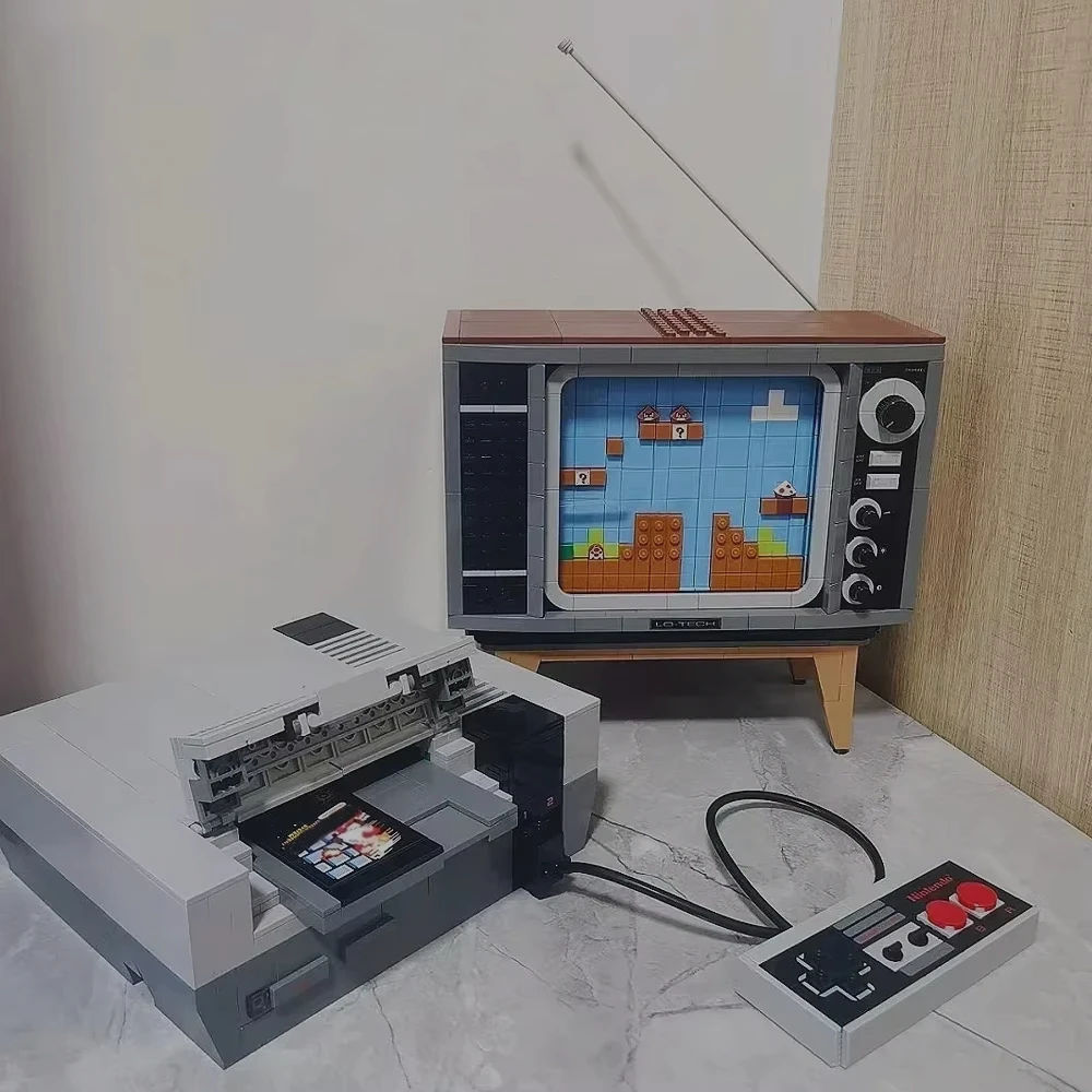 

IN stock Game Console Model 71374 Moc Modular Building Blocks Bricks Action Figures Educational Children Toy 2651pcs