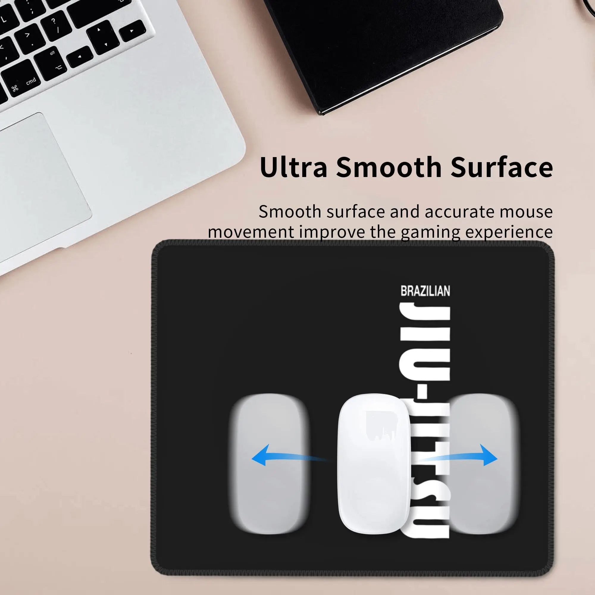 Alfombrilla de ratón brasileña Jiu Jitsu (BJJ), teclado de ordenador, alfombrilla para ratón, Gamer, PC, portátil, escritorio, accesorios de oficina, alfombrillas de mesa