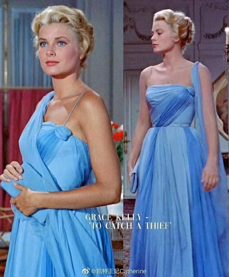 grace kelly blue dress high society High Society (1956)