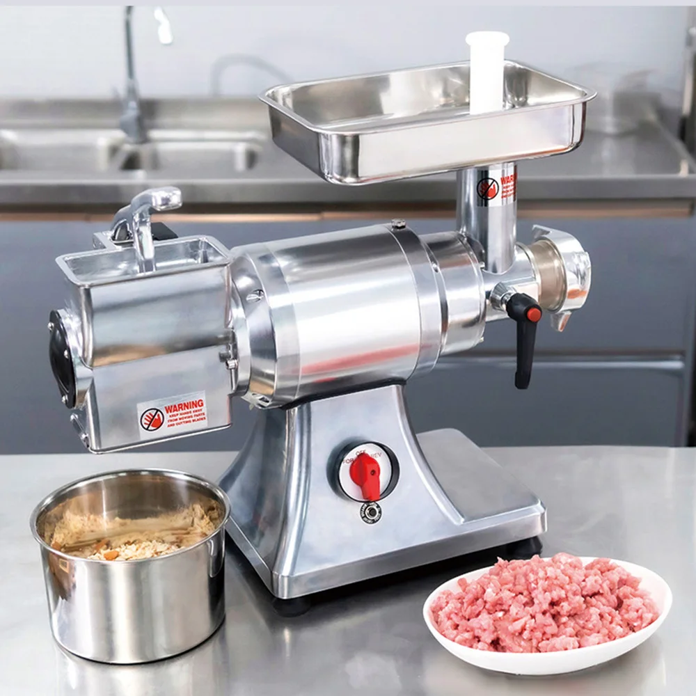 

Commercial Meat Chopper Mincer Large Power Electric Meat Grinder Food Crusher Processors Sausage Stuffer Tritatutto