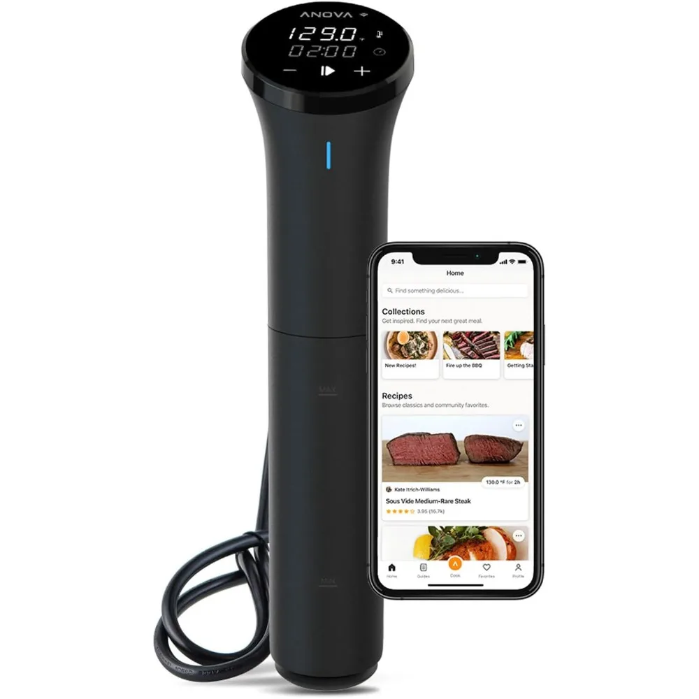 

Anova Culinary Sous Vide Precision Cooker Nano 3.0, 800 Watts