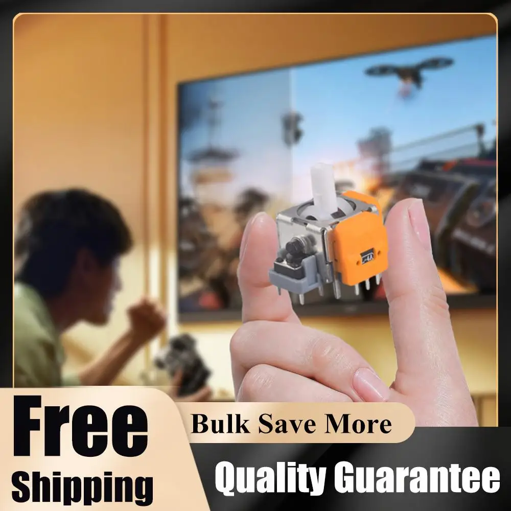 10Pcs 3D Hall Effect Joystick Analog Stick Sensor Module No Drifting Thumbsticks Module Repair Parts for PS4/5 for XBox/Switch