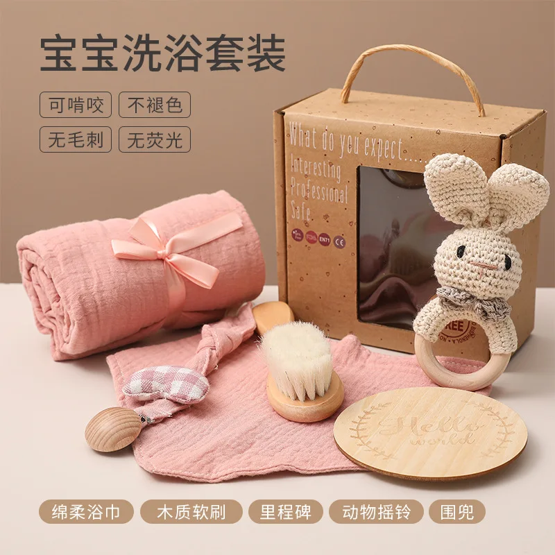 set-regalo-di-benvenuto-per-neonati-in-stile-scandinavo-massaggiagengive-sonaglio-copertina-in-mussola-accessori-in-legno-giocattoli-ricordo-per-la-nascita