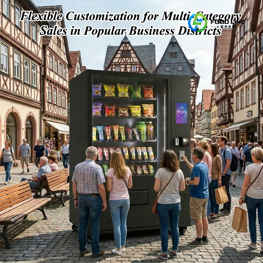 Eu Drink Dispensers Vending Machine Payment Module Distributeur Automatique with Card Reader Verkaufsautomaten Custom