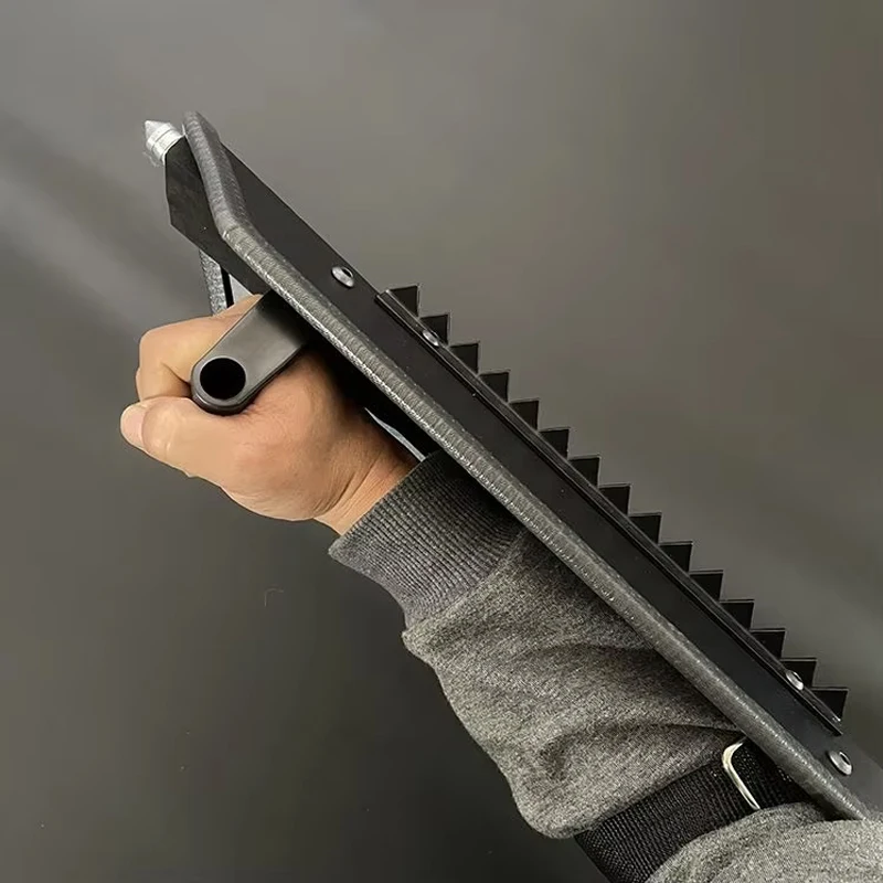 Alloy Steel Riot Arm Shield Anti Chopping and Stabbing Outdoor Camping, Anti Animal Anti Pounce and Bite Shield