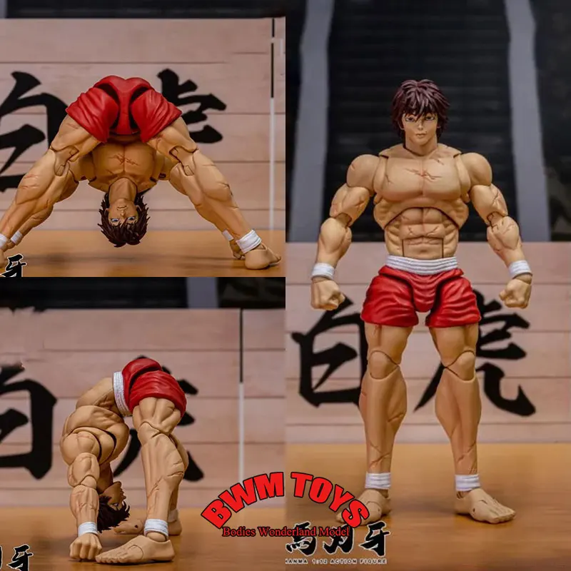 

В наличии Storm Toys масштаб 1/12 мужской солдат Hanma Baki японская серия комиксов 6-дюймовая экшн-фигурка коллекция кукол