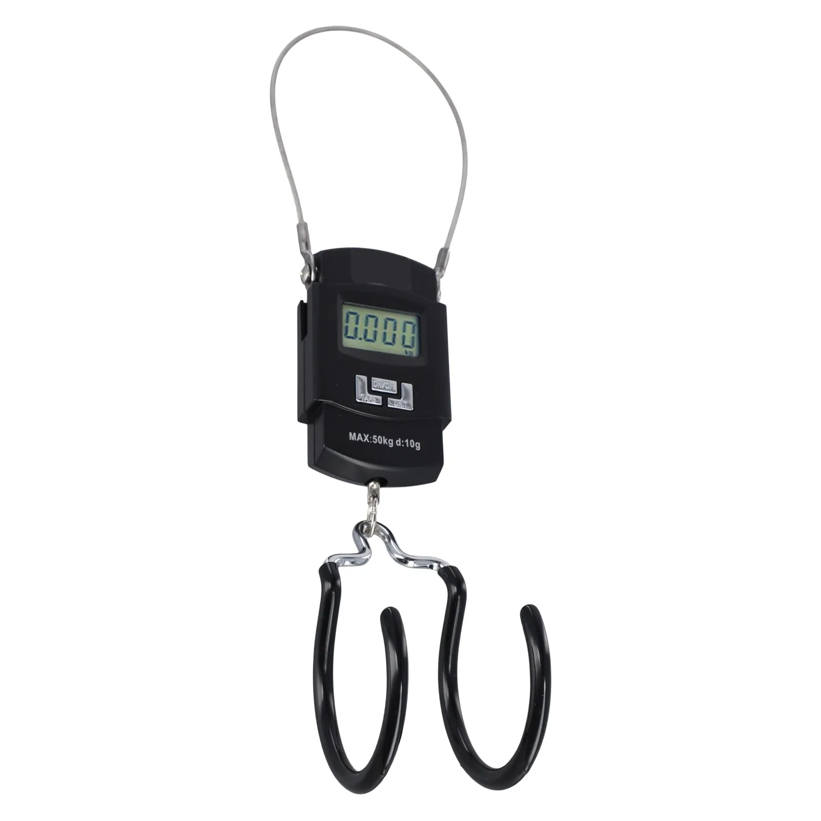 /Digital /Electronic /Crane Scale Portable Bike Weighing Hook Double Hanging Rubber Coated Steel Handle For Bicycle Frame Compon