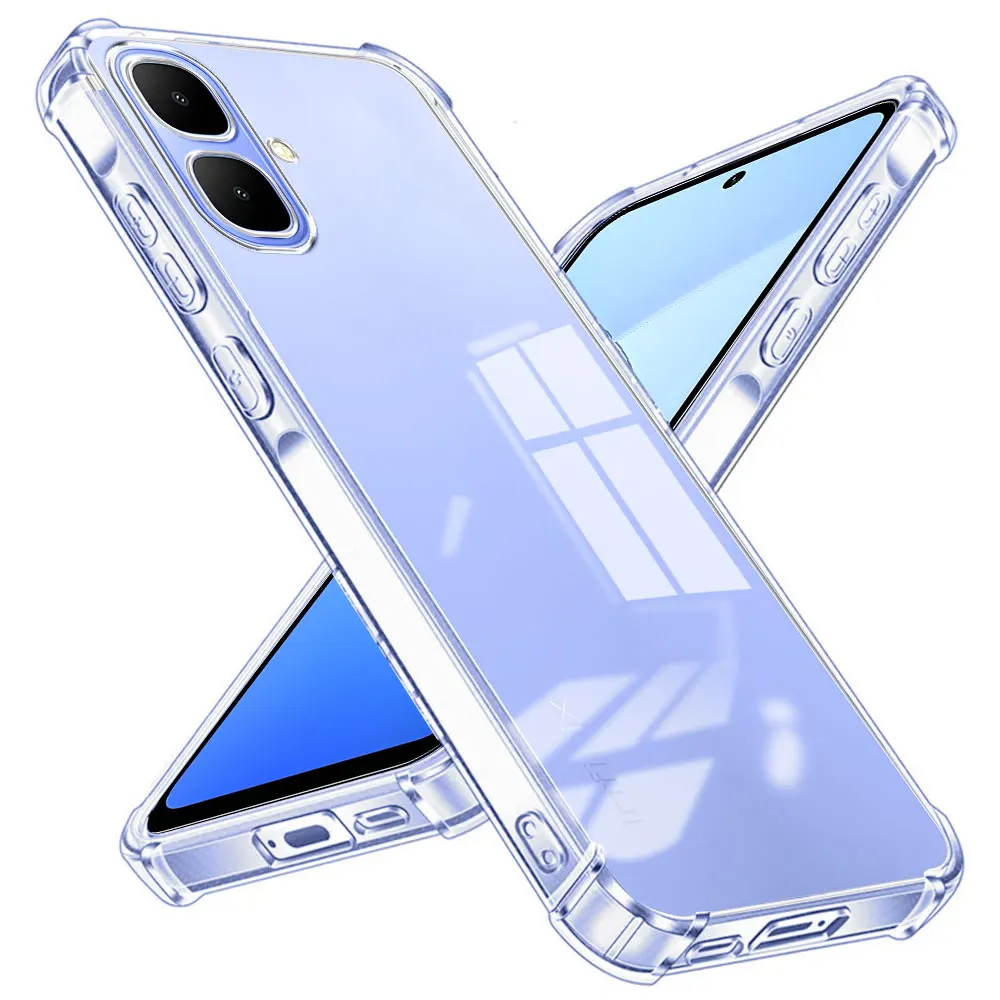 For Infinix Smart 10 X6725 /Smart 10 HD Case Airbag Anti Drop TPU Phone Case For Infinix Smart 10 Plus Clear Soft Silicone Cover
