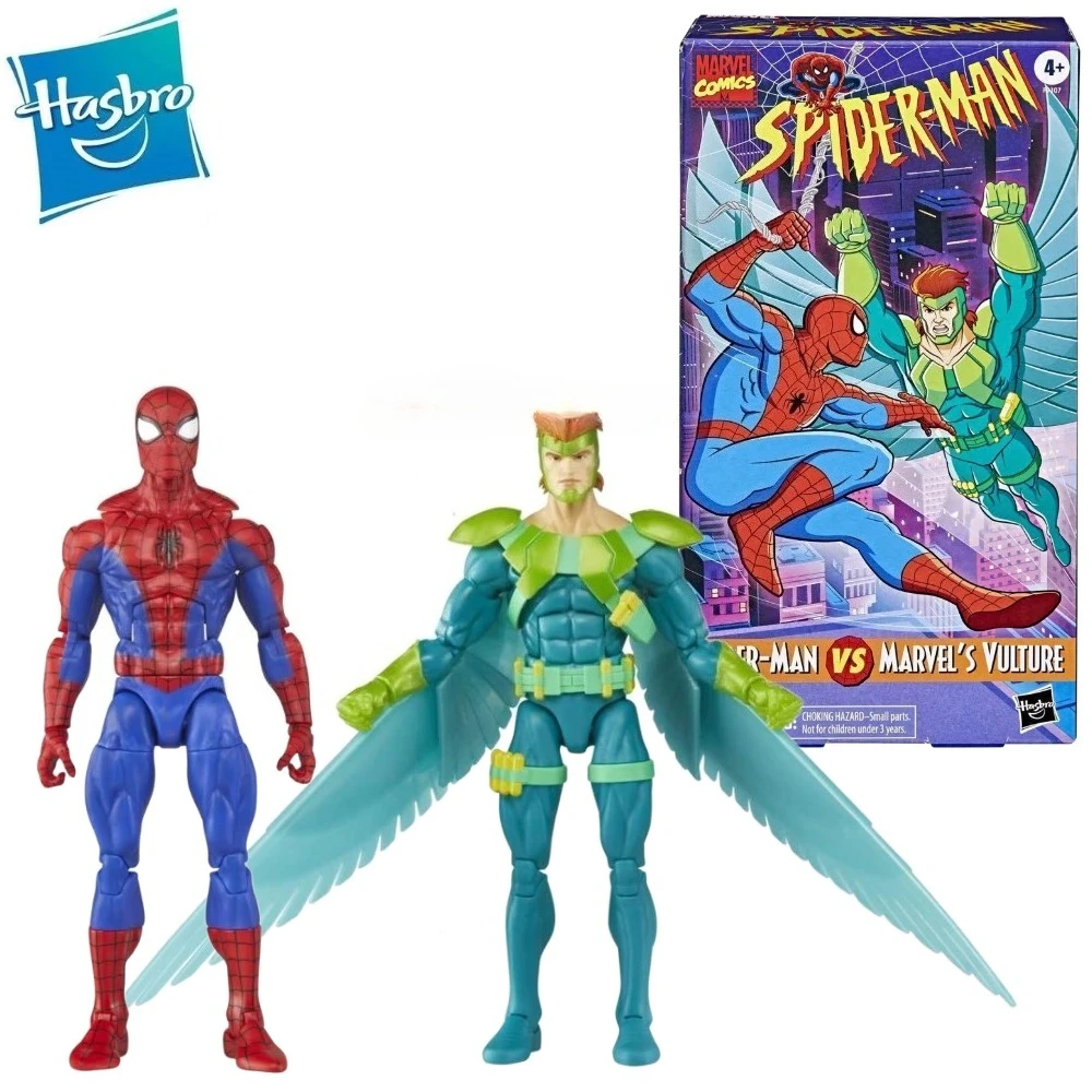 

Marvel Legends Vhs Spider Man Vulture 2pack Hasbro pulse Limited Action Figure Model Toy Hobby Gift