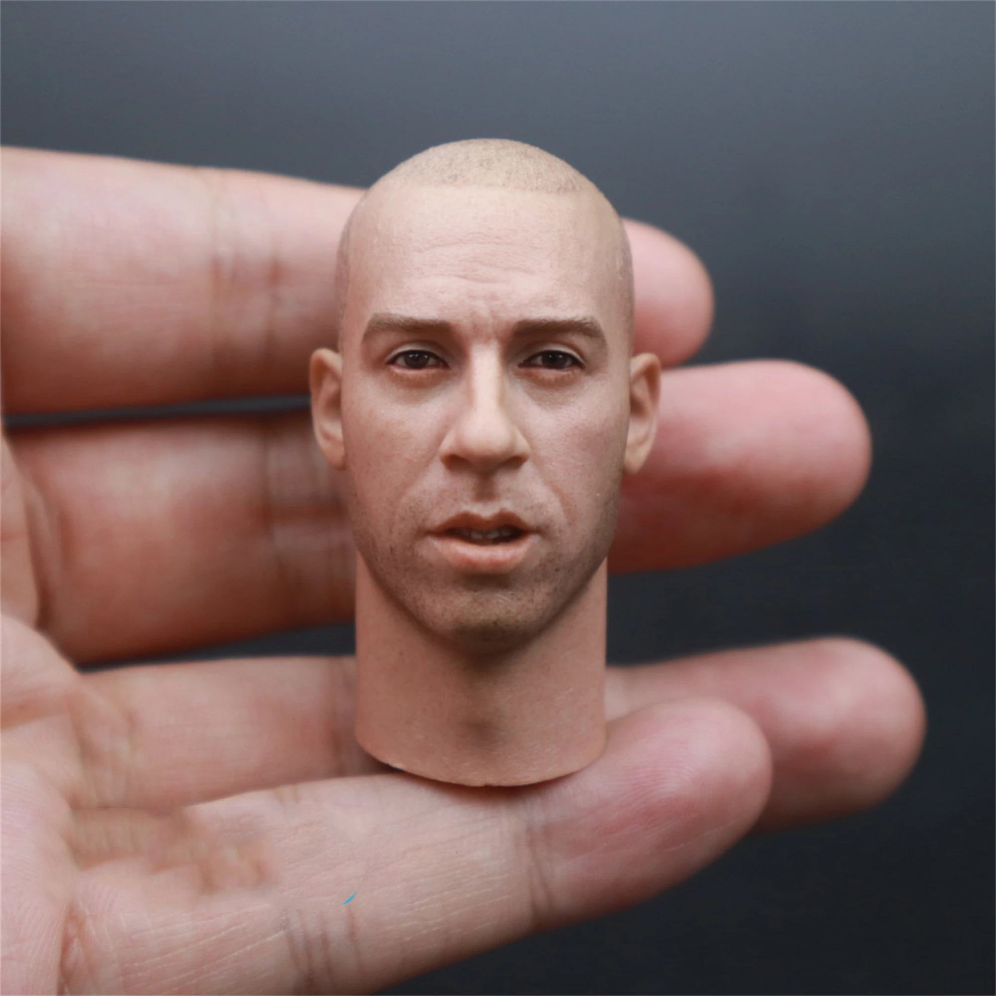 1/6 Scale WWII Soldier Adrian Capazzo Vin Diesel Head Sculpt DIY 12'' Military Action Figure