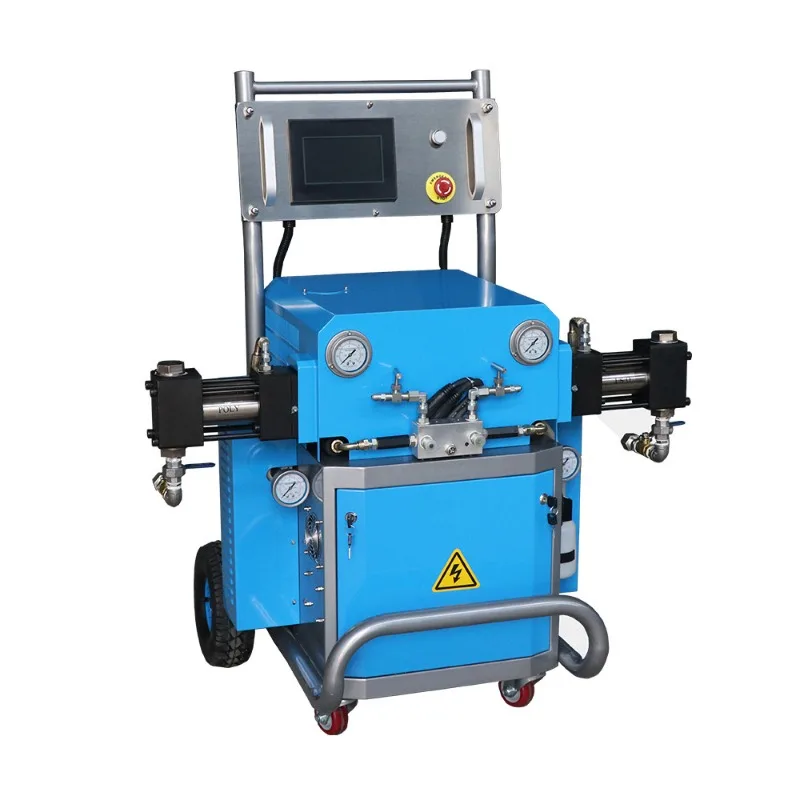 Hydraulic Two Component Polyurethane Foaming Sprayer Polyurea Equipment For Waterproof Anti Corrosion Construction Spraying