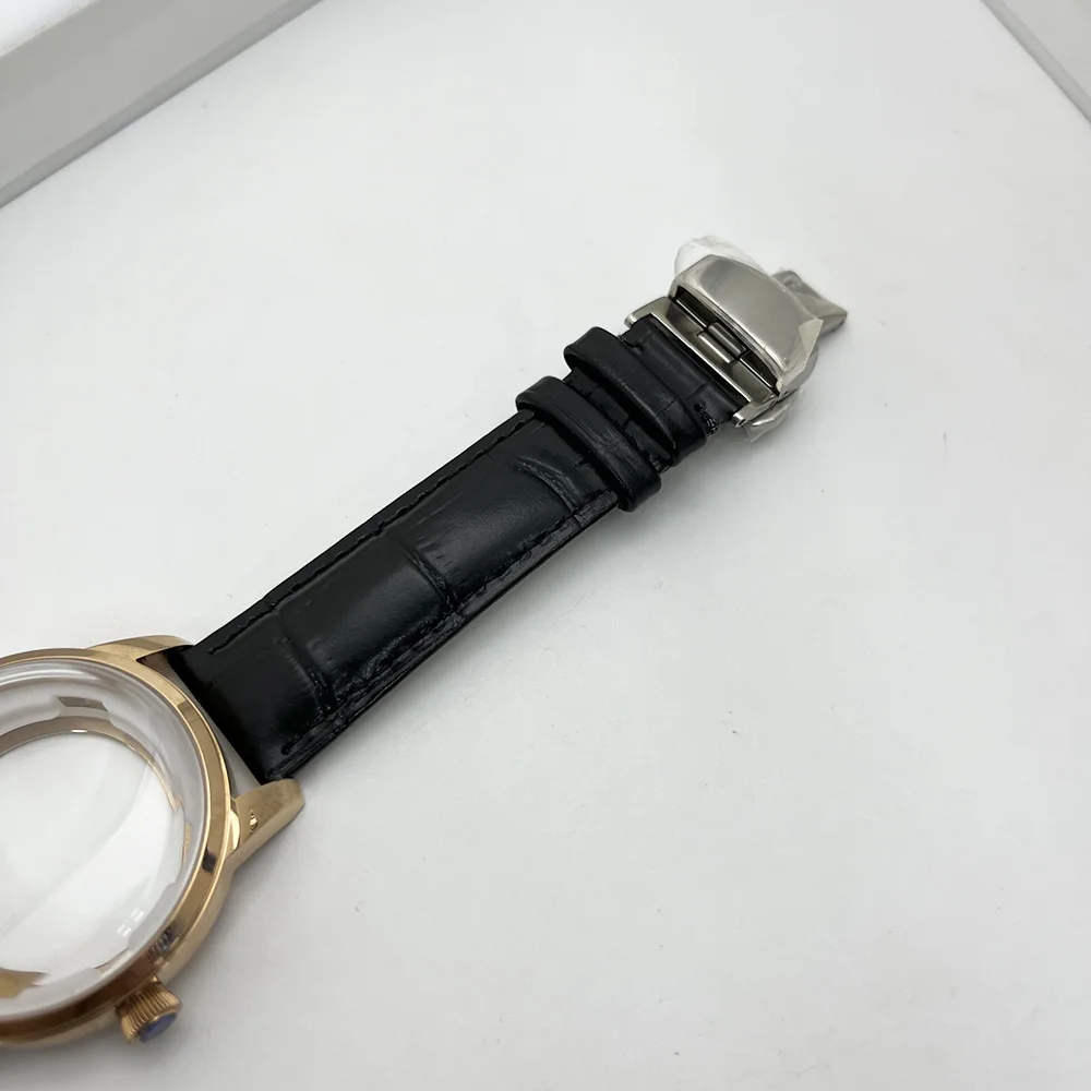 Blue dial 35mm, watch dome glass accessories 20mm, strap width NH35 38 movement 40mm, case parts replacement, watch repair