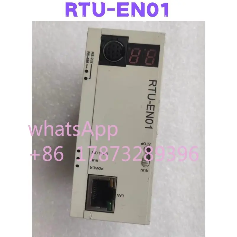 

Second-hand RTU-EN01 RTU EN01 PLC Module Tested OK