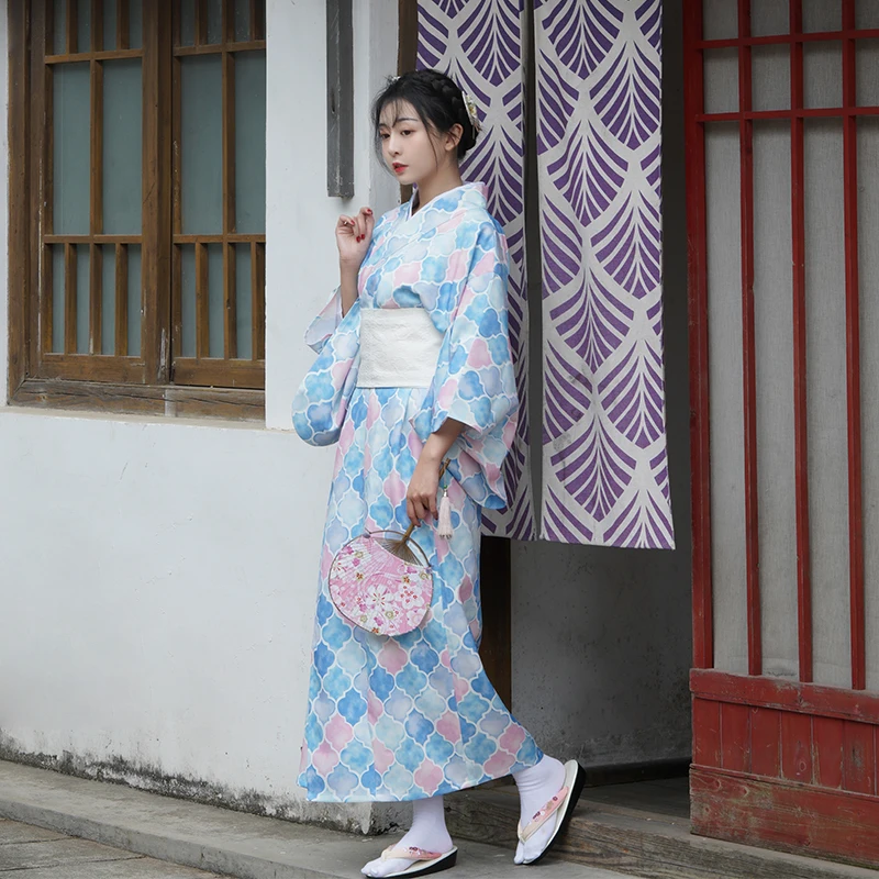 Quimono japonês feminino estilo retro tradicional formal yukata roupão cosplay traje fotografia roupas realizando vestido