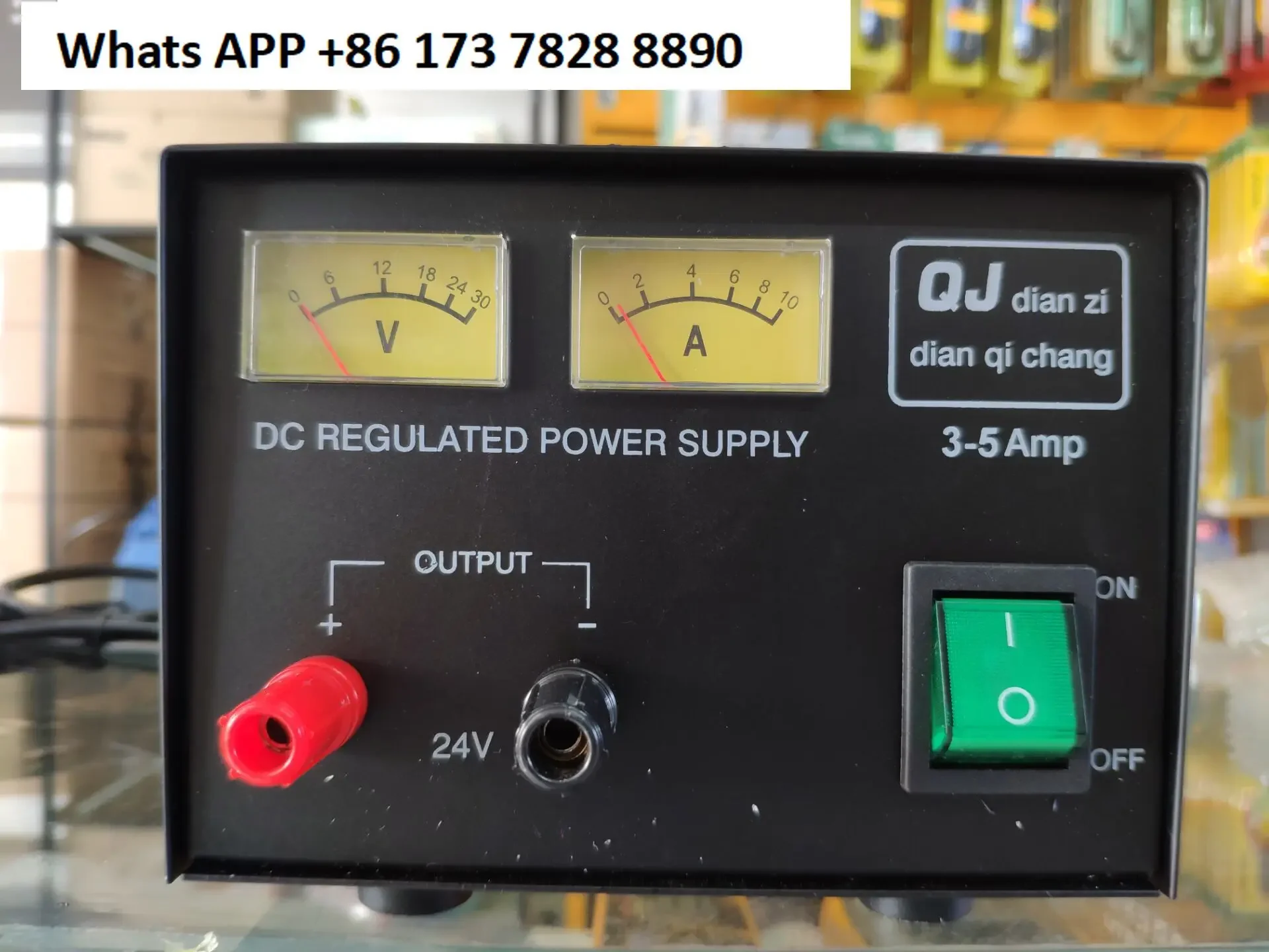 

Refinement voltage regulator power supply QJ1803D high frequency walkie-talkie radio communication DC power supply 24V 3-5Amp