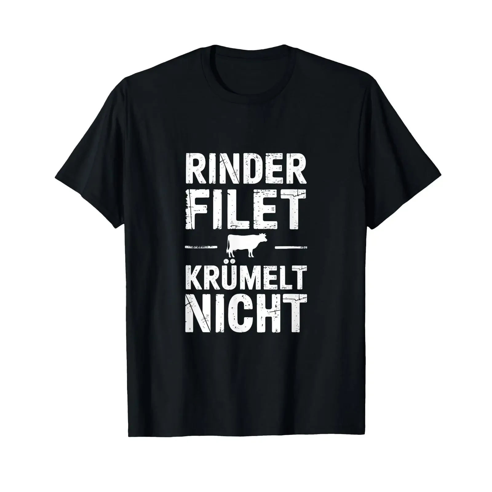 BBQ Beef Fillet Krümelt Nicht T Shirt vintage Washed Top For Everyday Wear Slightly streetwear Unisex Stretched