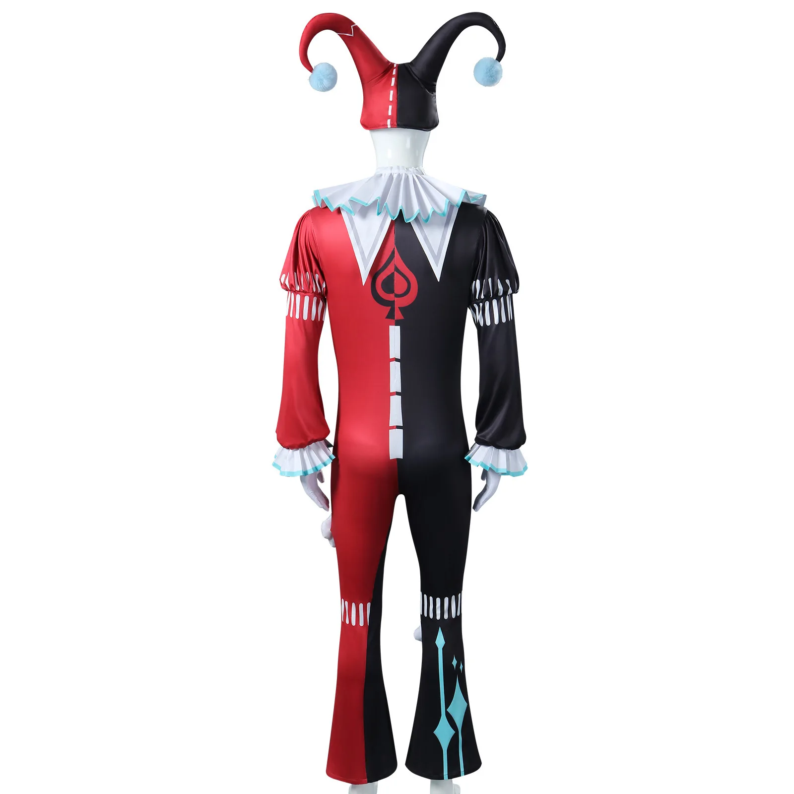 

Party Cosplay Costume Set Featuring Stella Ghost Clown Abba From 'Escape From Horror Night'