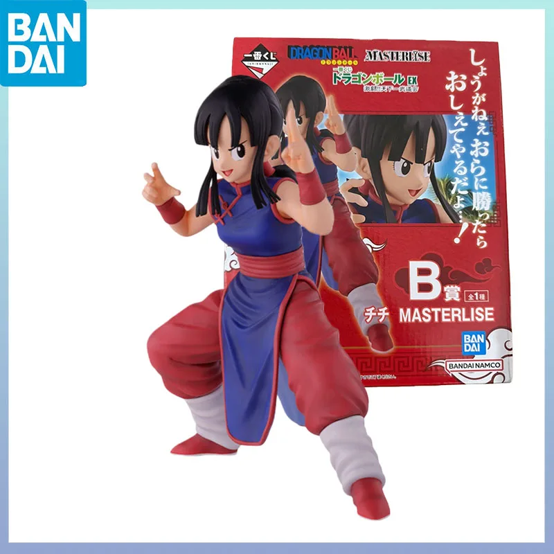 

BANDAI в наличии Dragon Ball EX Gekitou Tenkaichi Budoukai Ichiban Kuji B Prize Chi-Chi Masterlise 20 см Рисунок Мультфильм Аниме