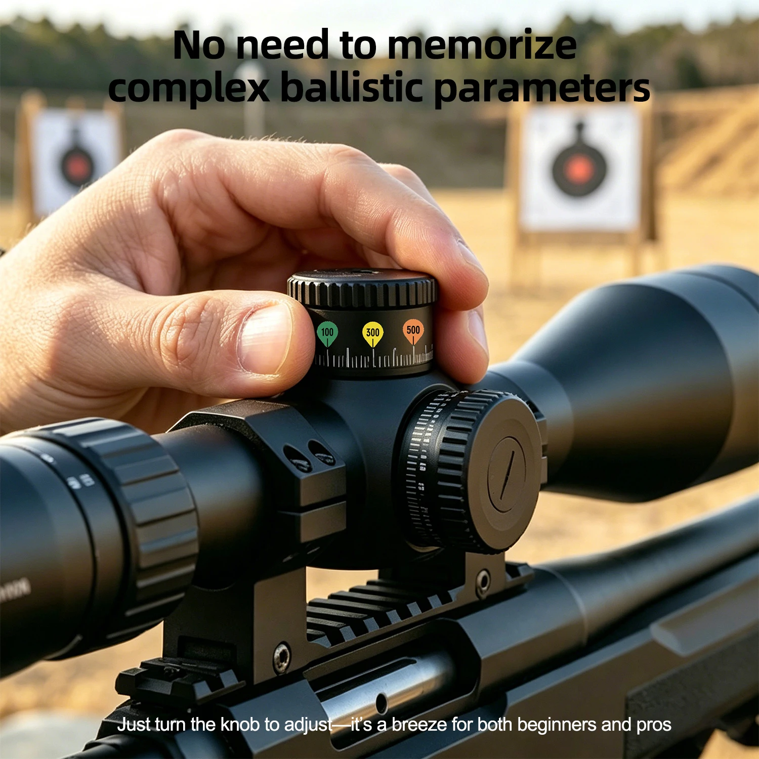 1050 Yards Scope Turret Stickers MOA MIL Dope Stickers Waterproof Ballistic Data Decals Hunting Shooting Scope Accessories.