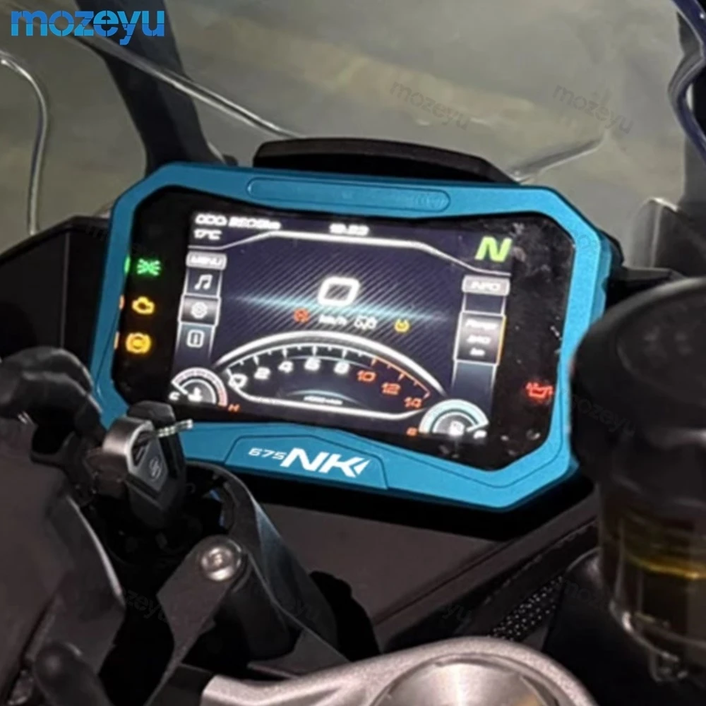 

For CFMOTO CF MOTO 675 NK 675 SRR 2024-2025-2026 TFT Anti Theft Dashboard Bezel Frame Cover Instrument Display Guard Protector