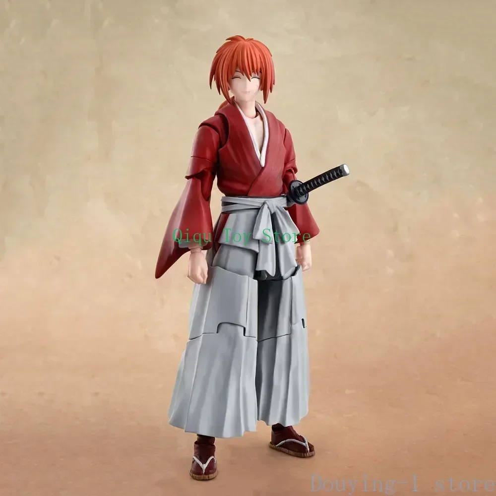 

В наличии Bandai Original Sh Figuarts Shf Himura Kenshin Фигурки Аниме Модель Игрушки Фигурка Коллекция Подарки