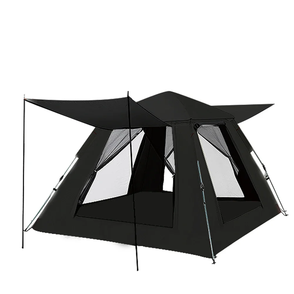 하이 퀄리티 문짝 있는 접이식 야외 글램핑 텐트, 1 베드룸 캠핑 텐트