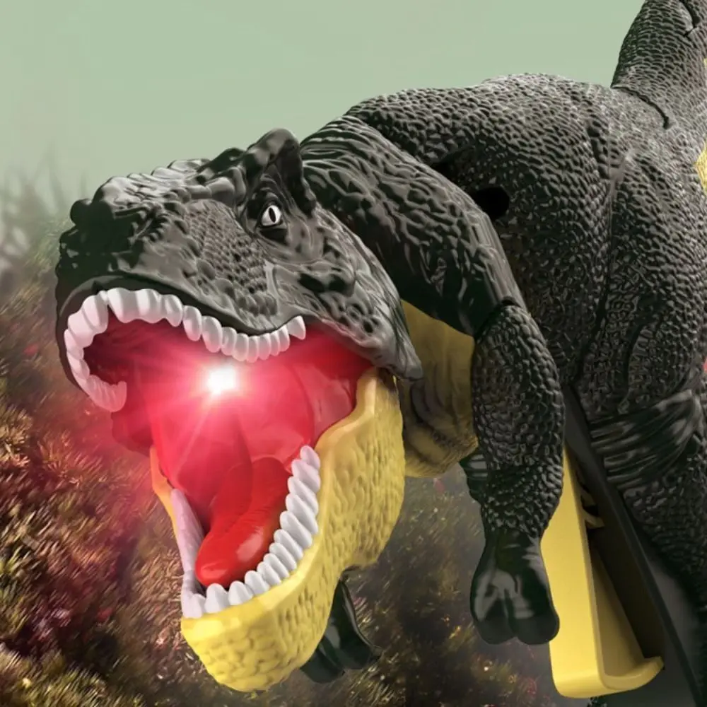 

Юрского периода, прессованные игрушки динозавров, поворотная голова, T-Rex, имитация исследовательского динозавра, пластиковые светящиеся и звуковые качели, игрушки динозавров