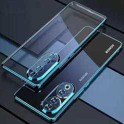 Cover For Honor 90 Case Luxury TPU Soft Silicone Transparent Phone Case For Honor 90 Lite 90 Pro Funda Stylish Shockproof Bumper