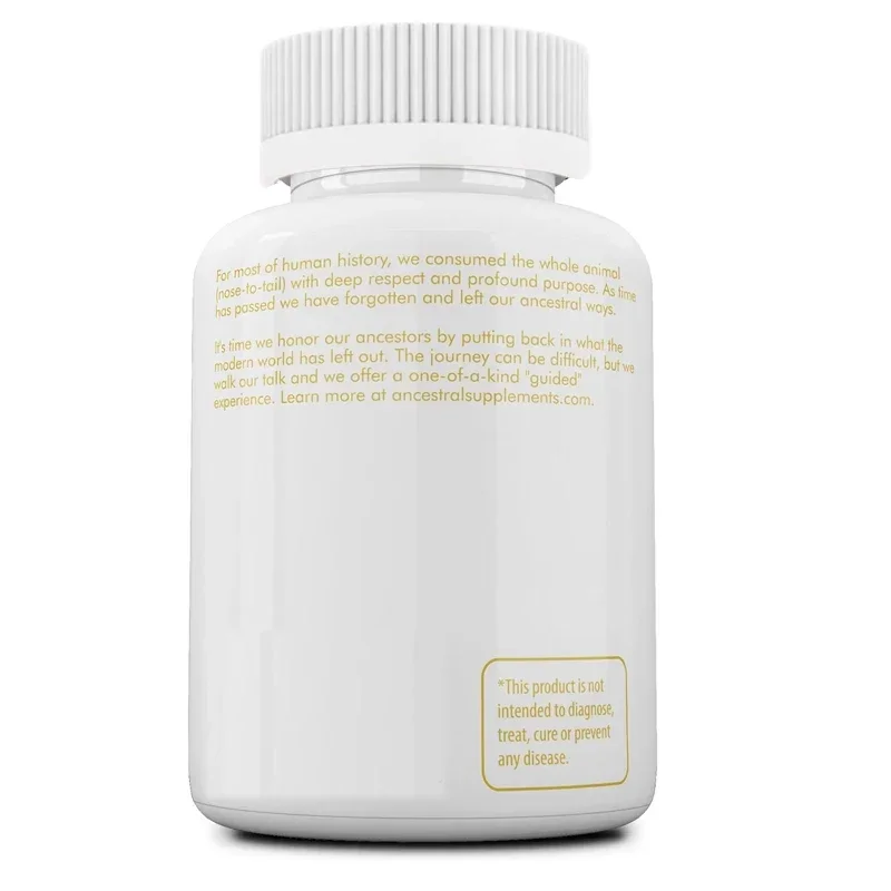 Grass fed beef live collagen protein, making skin healthier,younger, hair, nails,and joints. TypeI, II,III,V,and X,60 capsules