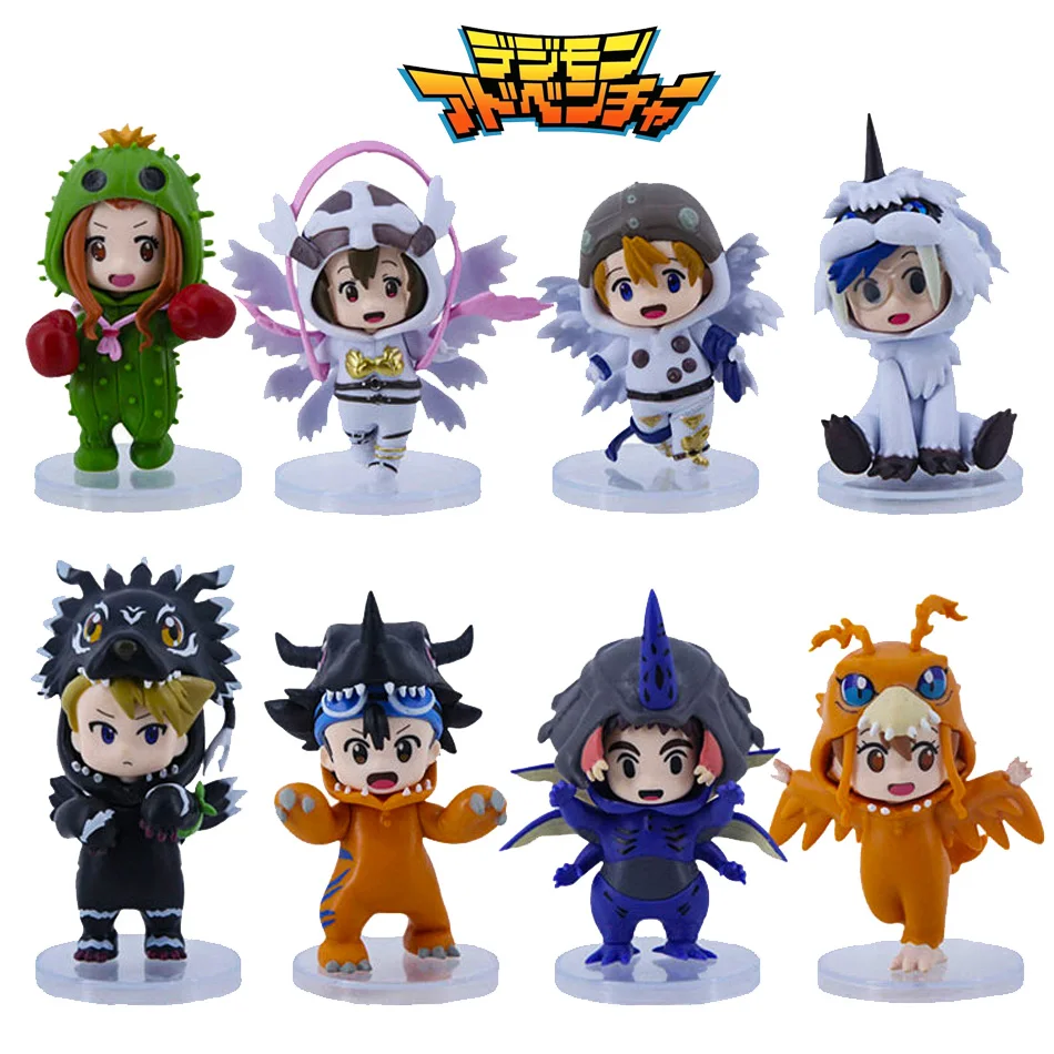 

Anime Digimon Adventure Garurumon V-Beast Cosplay Action Figure Cute Desktop Decoration Model Toy Gift for Children