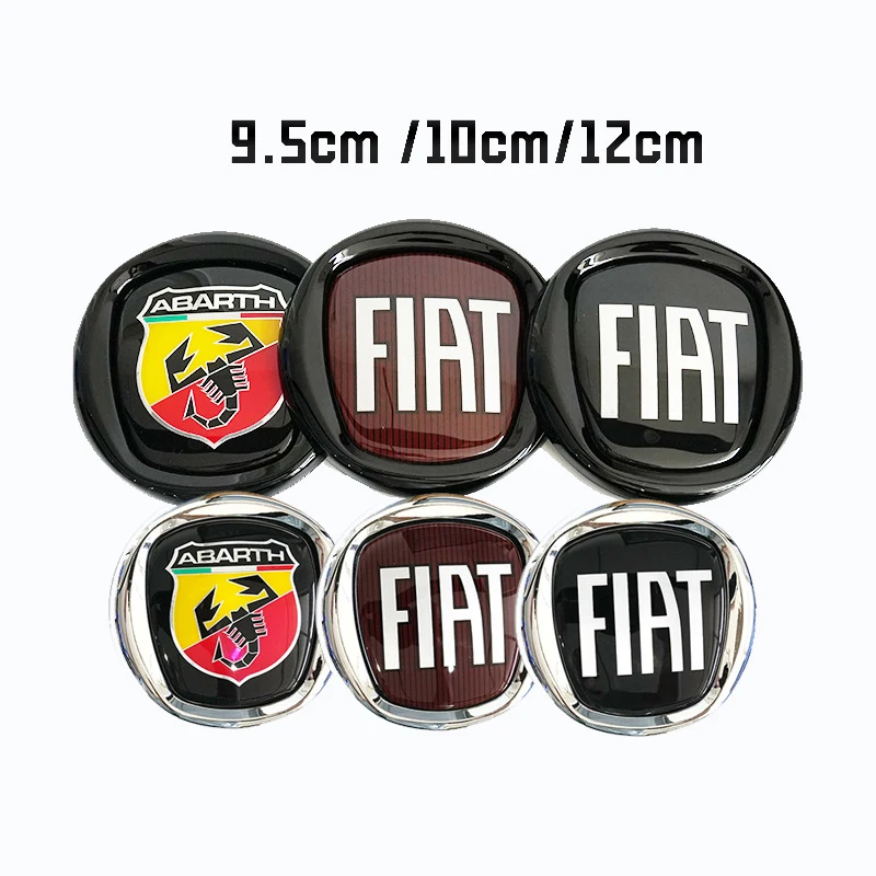 אביזרי מדבקת סמל גריל לרכב עבור פיאט אבארט 500 טיפו FR פנדה ארגו פרימונט ויאג'יו בראבו פונטו דובלו פולס סטילו פאלי