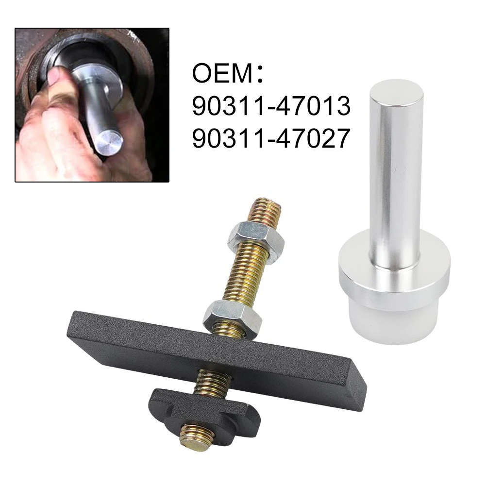 Steel Front For CV Axle Bearing Puller Tool Kit For Toyota For 4Runner For Tacoma For FJ Cruiser 2003-2018 Replaces OEM 18195