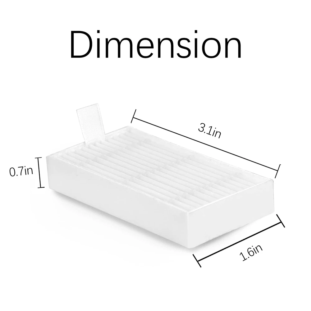 Reemplazo de filtro HEPA para aspiradora robótica ILIFE V3, V3S, V3S Pro, V5, V5S, V5S Pro