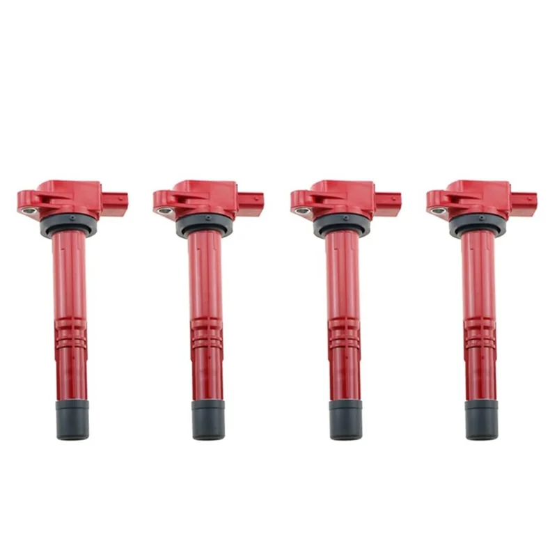 

ABIB -4PCS Ignition Coils Car Kit For 2002-2011 Honda Civic K20 K24 K20Z3 Accord S2000 CSX RSX 30520-PNA-007 30520-RAA-0