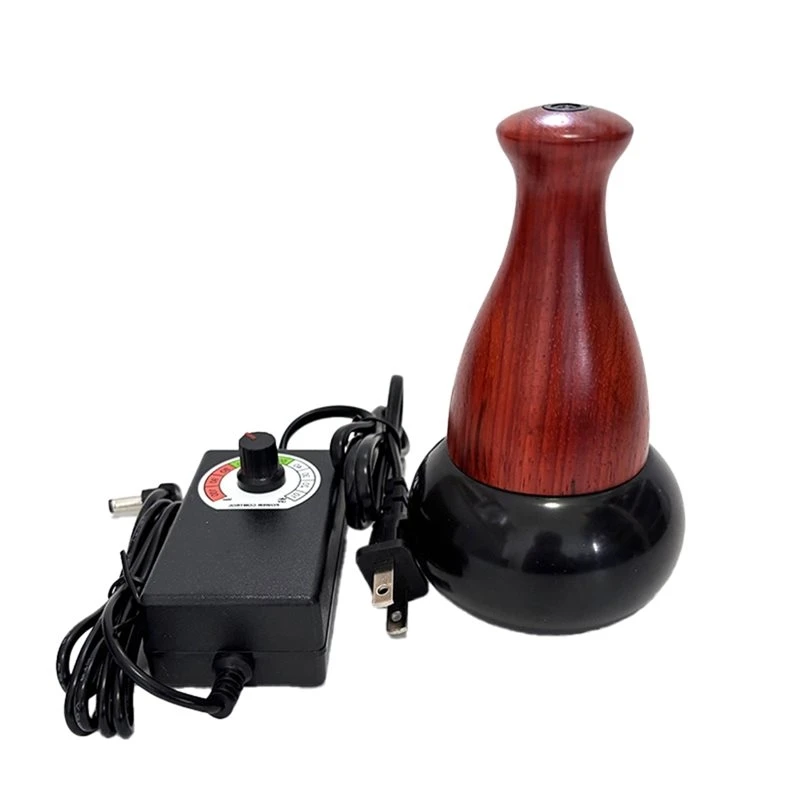 Factory NEW Pain Relief Therapy Electric Body Massage Hot Stones Massage Warmer Moxibustion Device Set For Spa Relaxation US