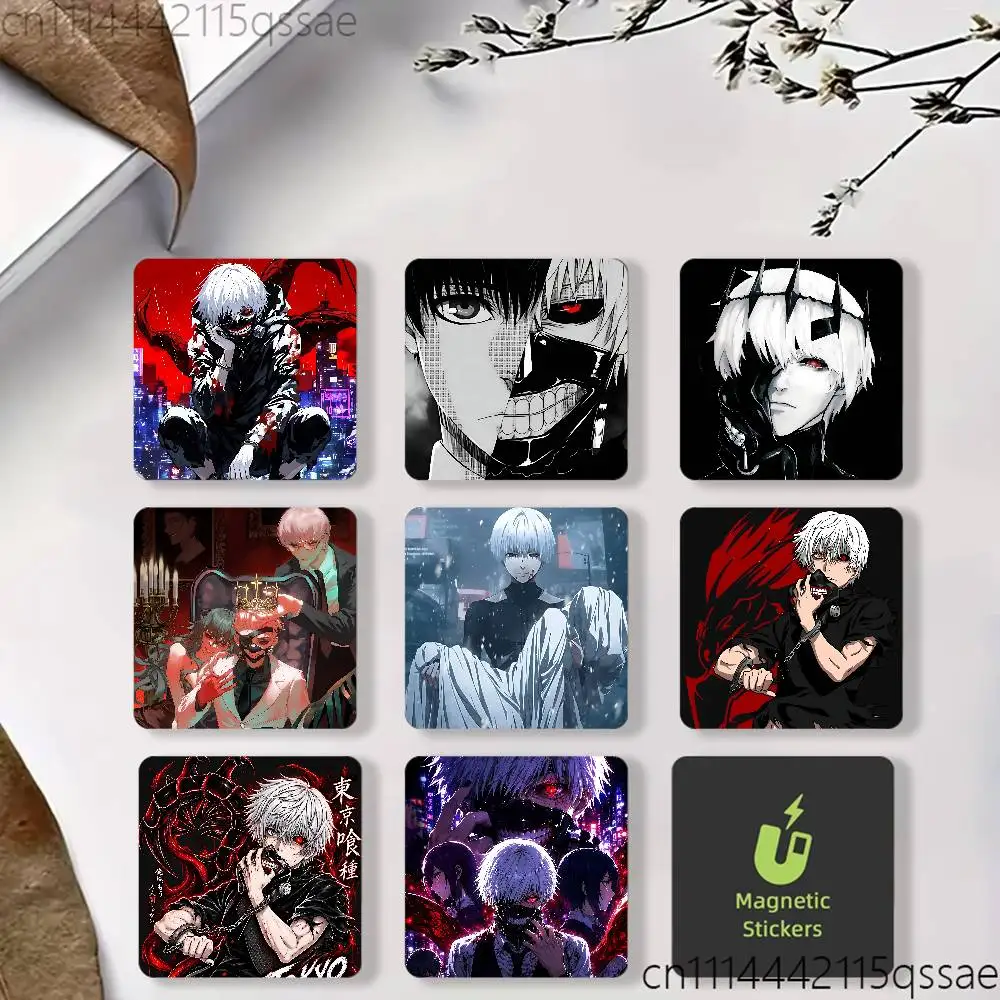 FOR Tokyo Ghoul Ken Kaneki Refrigerator Magnet Creative Kitchen Home Decoration Soft Magnetic Festival Gifts Multi Scene Use