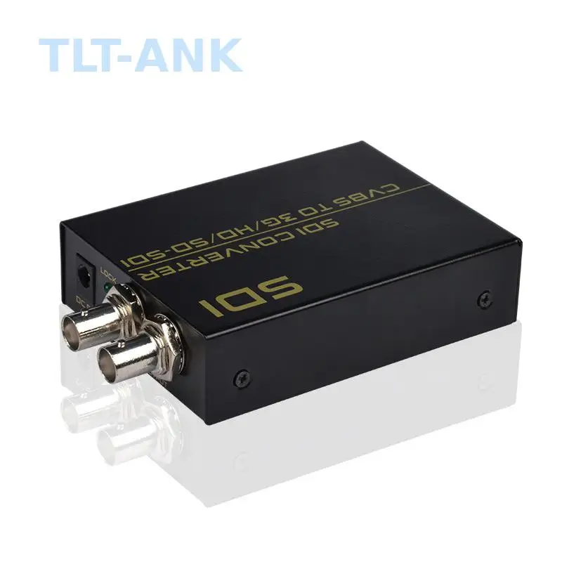 AV To 2 Way SD/3G/HD-SDI Converter 1080P CVBS to SDI 1920*1440P