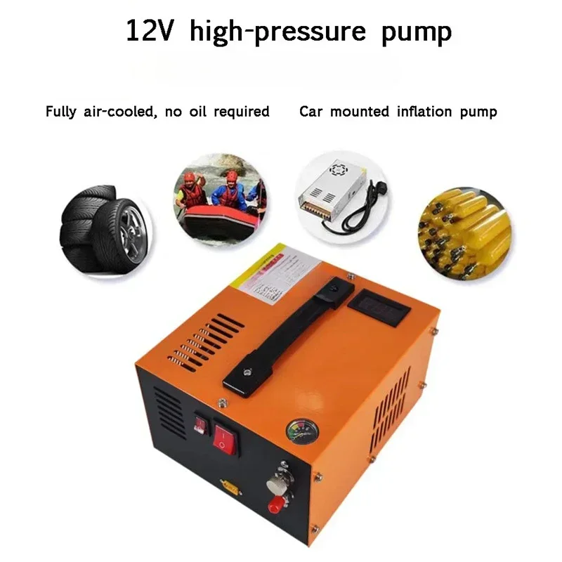 Compressor Submersible Pump for 12v/110v/220v Air Gun Rifle Inflator  Air Compressor Pump Electric High Pressure Pump