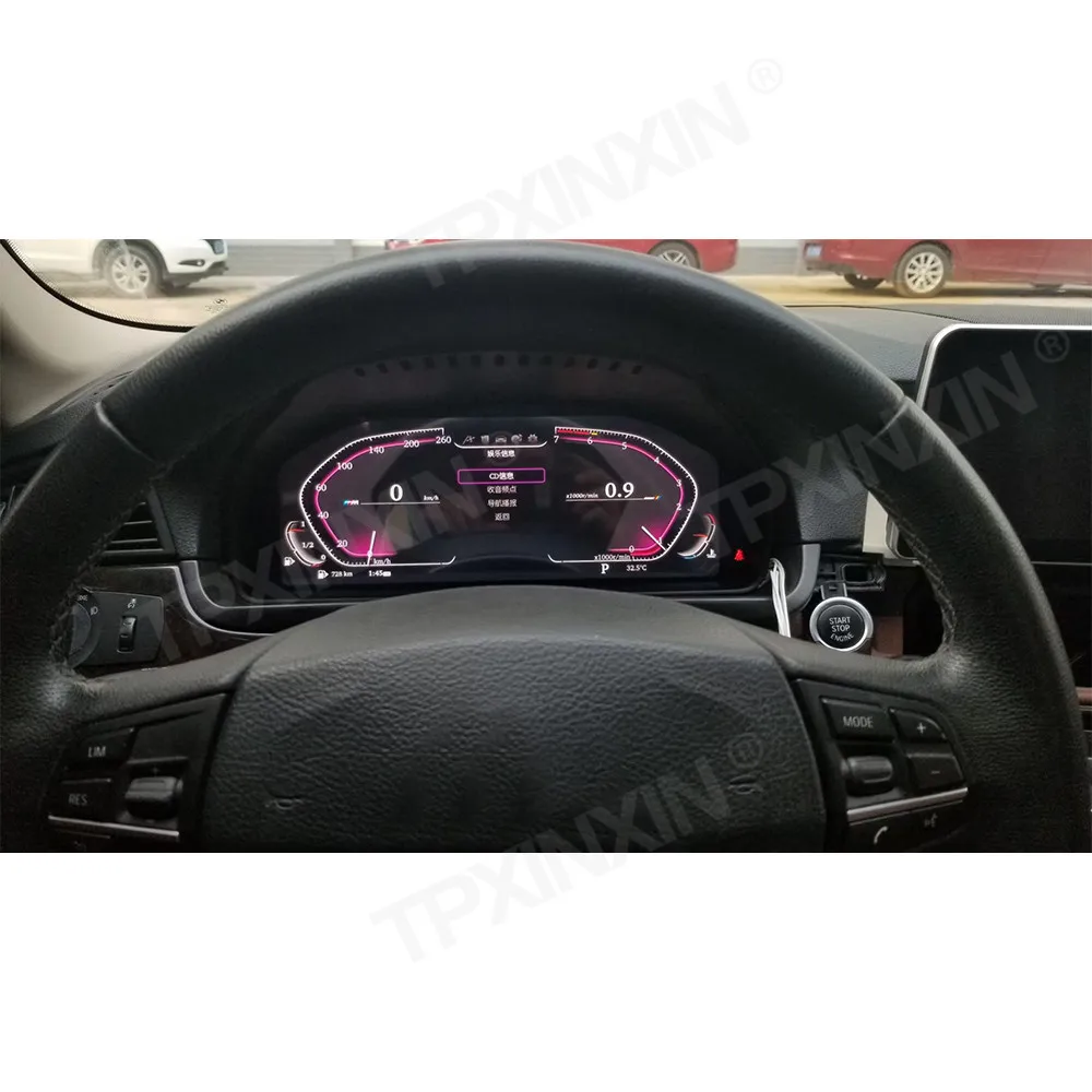 

For BMW 5 Series 5GT F07 F10 F11 2009-2016 Digital Dashboard Panel LCD Speedometer meter Virtual Instrument Cluster Cockpit