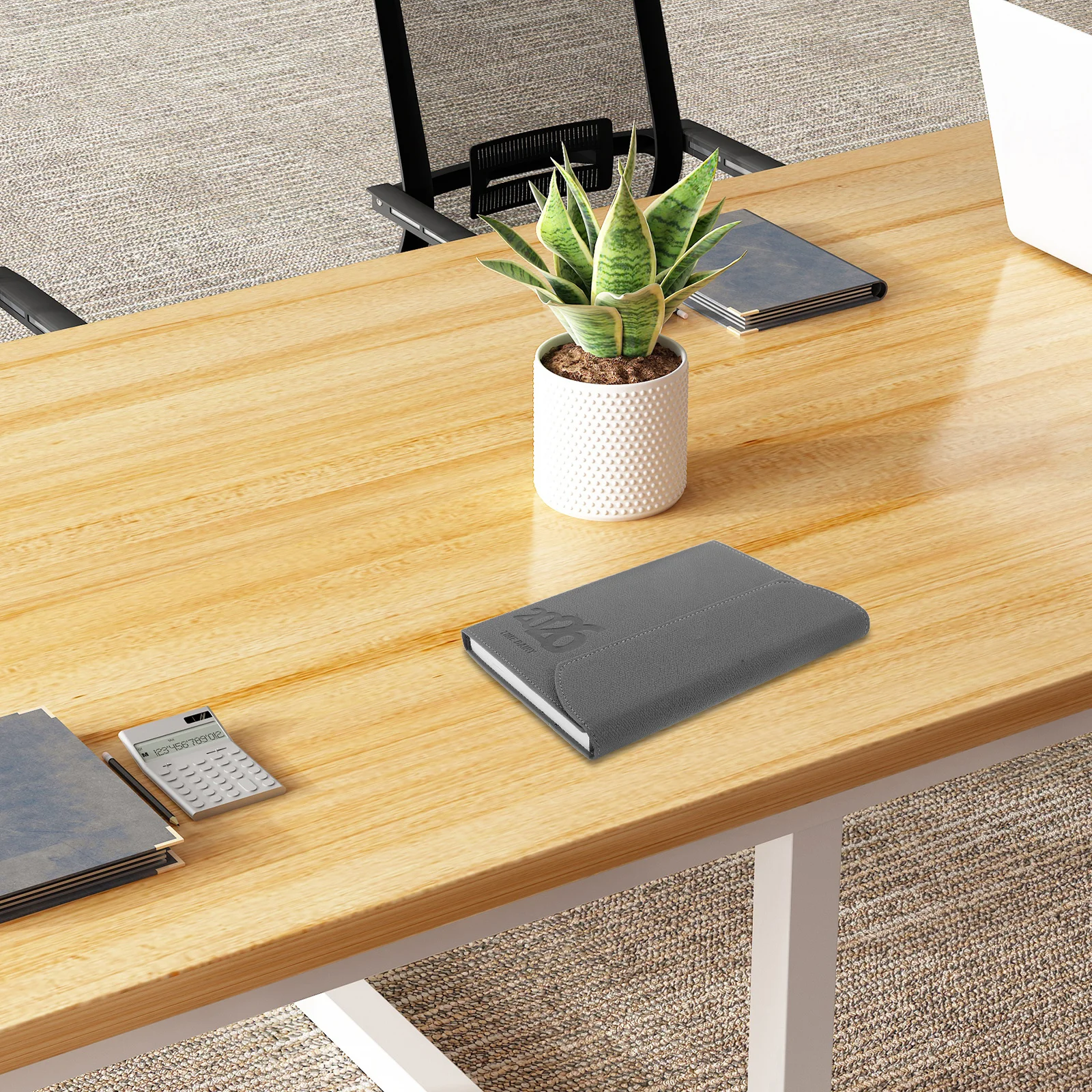 2026 دفتر مخطط يومي صفحة واحدة في اليوم كتاب موعد مع كتل زمنية كل يوم لإدارة المهام المدرسية في مكتب العمل #6