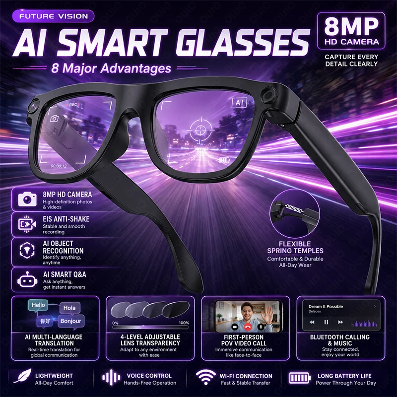 2026-new-smart-glasses-8mp-hd-camera-eis-anti-shake-object-recognition-ai-smart-q-a-ai-multi-language-translation-smart-glasses