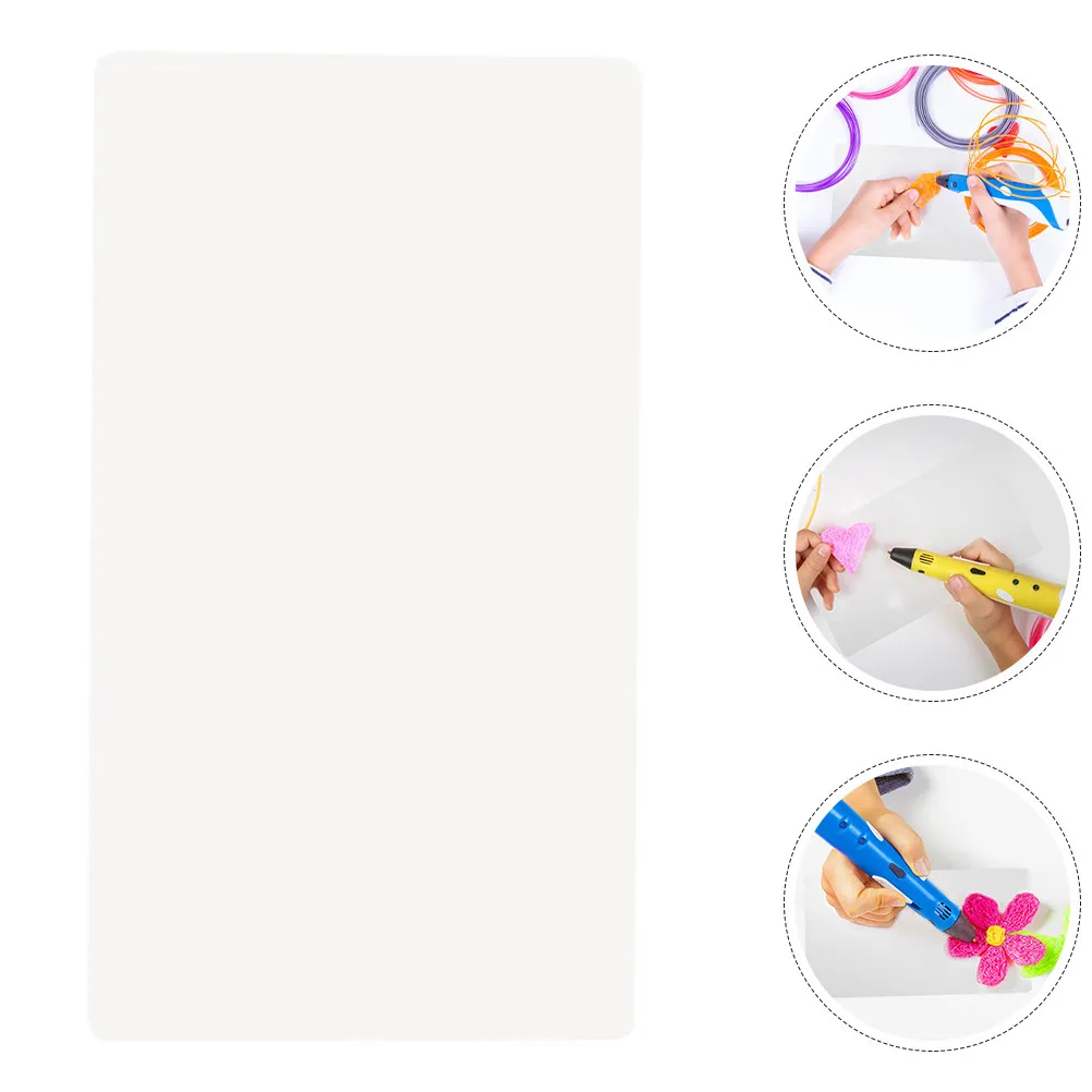

5Pcs Clear 3D Pen Drawing Mats PVC Tracing Boards for Kids Art Projects Creative Tools Educational Drawing Accessories