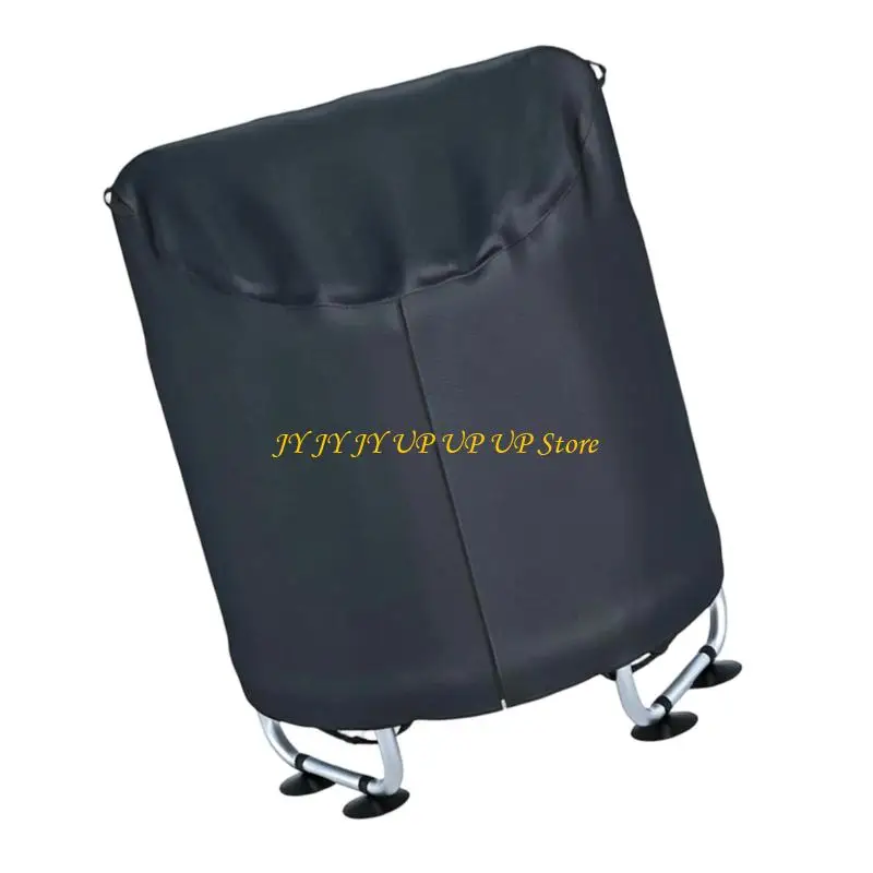 Mini Jump Trainer Dust Cover 420D Woven Materials Full Coverage Design for Patio Storage and Cleaner Outdoor Use Periods