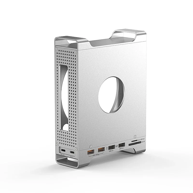 

Для Mac Mini M4/M4 Pro 2024, кронштейн для док-станции из алюминиевого сплава, расширение, защитный чехол для жесткого диска, аксессуары для ПК