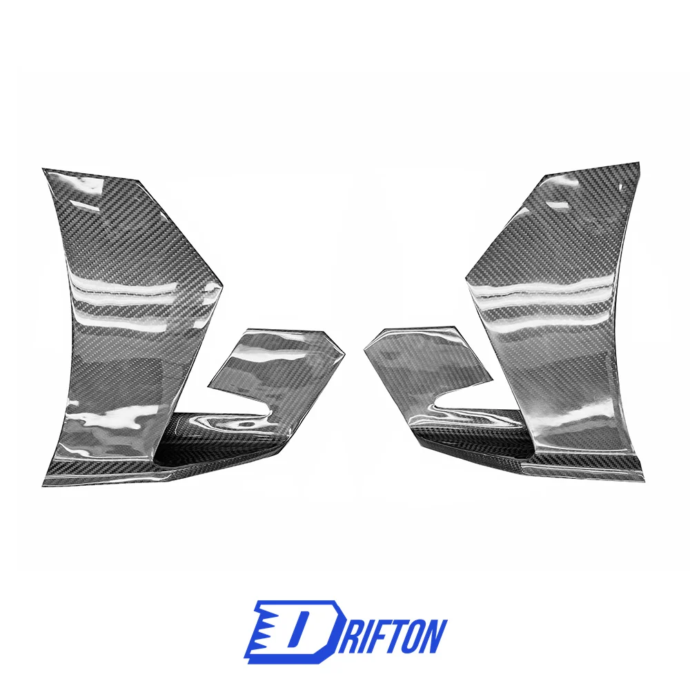 

[free ship] Dry Carbon Fiber Rear Bumper Side Splitter Spats For Mclaren GT Body Kit Bodykit