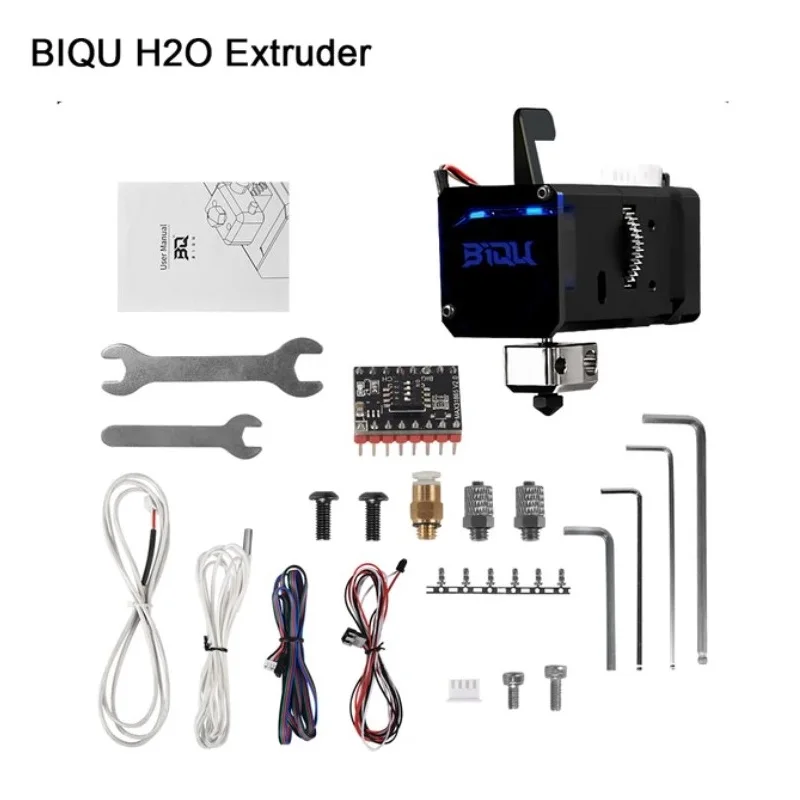 

BIQU H2O экструдер, комплект водяного охлаждения, 24 В, Hotend, двойной приводной механизм для Ender 3 Impresora, аксессуары для 3D-принтера, обновление экструдера H2