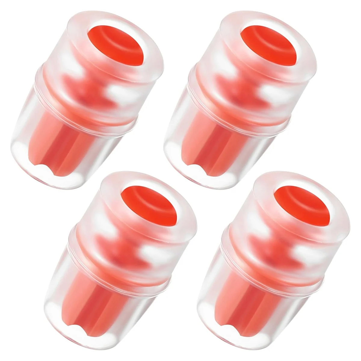 4 Packs Bite Valve Replacement Sheath for Water Bladder, Packs Hydraulics Reservoirs, Hydration Pack Bite Valve